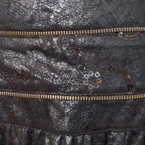 Black BC Black Cat Fashion Skirt Gypsy Mori Country Western NWT 28' Naturecore - Picture 8 of 12